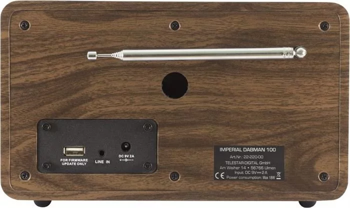 IMPERIAL DAB+ Radio - DABMAN 100 (braun) 7 IMPERIAL DAB+ Radio - DABMAN 100 (braun) – Bild 5