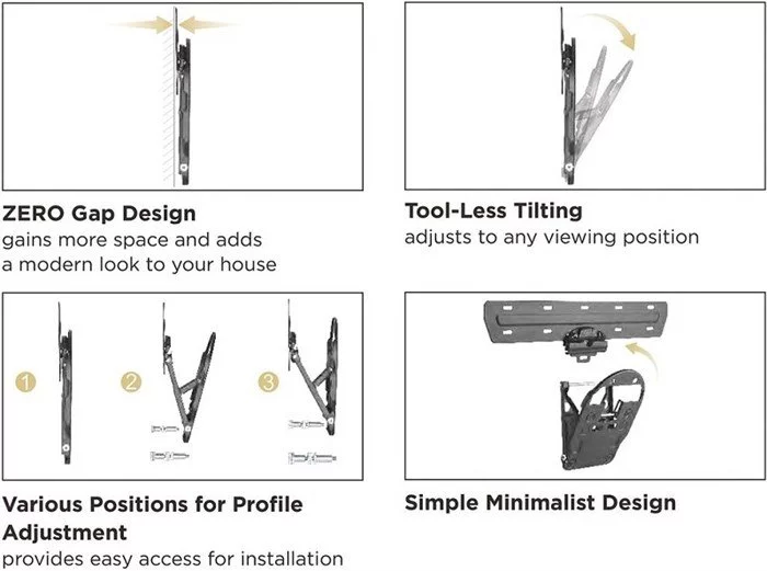 Value Wandhalterung - (für Frame & QLED) No Gap 4 Value Wandhalterung - (für Frame & QLED) No Gap – Bild 2