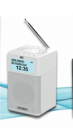 Kenwood DAB+ Radio - M-10 DAB-W (weiss)