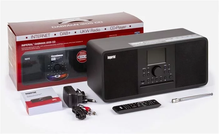 IMPERIAL DAB+ Radio - DABMAN I205 CD (DAB+, BT, CD, Web) (schwarz) 6 IMPERIAL DAB+ Radio - DABMAN I205 CD (DAB+, BT, CD, Web) (schwarz) – Bild 4