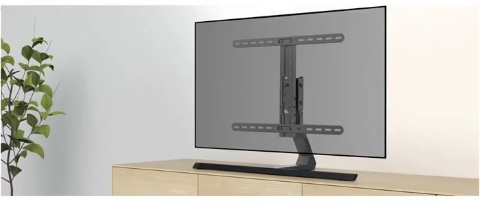 Hama TV Standfuss - TV-Standfuss DESIGN 165cm (65") (schwarz) 11 Hama TV Standfuss - TV-Standfuss DESIGN 165cm (65") (schwarz) – Bild 9