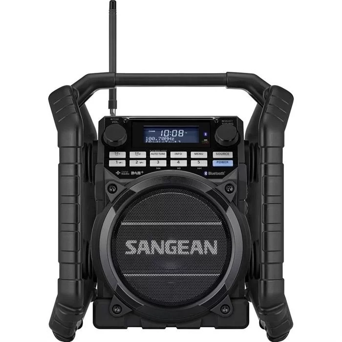 Sangean DAB Radio - U4 DBT+ Baustellenradio (DAB+, BT) 3 Sangean DAB Radio - U4 DBT+ Baustellenradio (DAB+, BT)