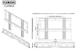 FLEXSON PLAYBAR Halterung - FLXPBFW1021 (schwarz) -Imou Shop a72948 637353325862114832 700x700 vcenterhcenter.png