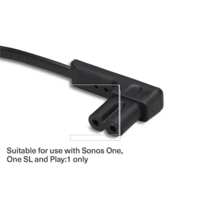 FLEXSON Power Cable 5m Right Angle - FLXS15M1021EU (schwarz) 4 FLEXSON Power Cable 5m Right Angle - FLXS15M1021EU (schwarz) – Bild 2