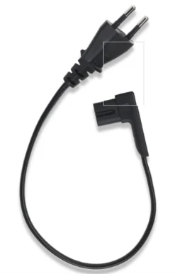 FLEXSON Power Cable 5m Straight - FLXP55M1021EU (schwarz)