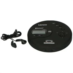 LENCO Portabler CD Player - CD-300 (schwarz)