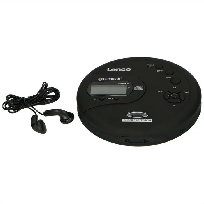 LENCO Portabler CD Player - CD-300 (schwarz) 3 LENCO Portabler CD Player - CD-300 (schwarz)