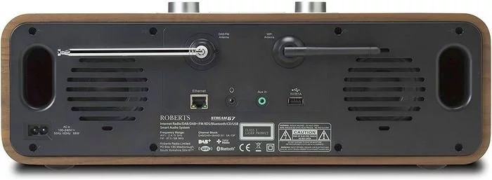 Roberts DAB+ Radio - Stream 67 (DAB+) (walnuss (walnut)) 5 Roberts DAB+ Radio - Stream 67 (DAB+) (walnuss (walnut)) – Bild 3
