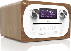 Pure DAB+ Radio - Evoke C-D4 (DAB+, BT, CD) (walnuss (walnut))