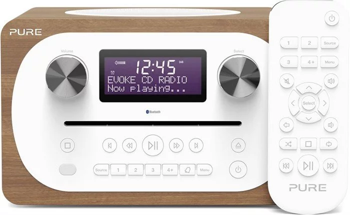Pure DAB+ Radio - Evoke C-D4 (DAB+, BT, CD) (walnuss (walnut)) 4 Pure DAB+ Radio - Evoke C-D4 (DAB+, BT, CD) (walnuss (walnut)) – Bild 2