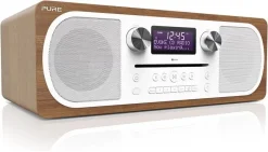 Pure DAB+ Radio - Evoke C-D6 (DAB+, CD, UKW) (walnuss (walnut))