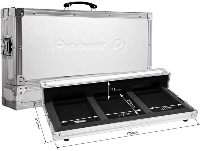 Pioneer DJ Koffer - Pro-350FLT-W (silber) 4 Pioneer DJ Koffer - Pro-350FLT-W (silber) – Bild 2