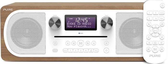 Pure DAB+ Radio - Evoke C-D6 (DAB+, CD, UKW) (walnuss (walnut)) 4 Pure DAB+ Radio - Evoke C-D6 (DAB+, CD, UKW) (walnuss (walnut)) – Bild 2