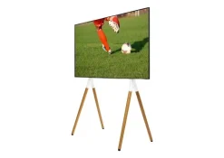 DTRON Standfuss- Dtron Video-Assistent TV-Stand, 49"-70" (weiss / Holz)