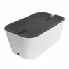 BOSIGN HIDEAWAY Kabelbox M (weiss / Grau)