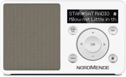 Nordmende DAB+ Radio - Transita 100 (DAB+) (weiss/perlgold)