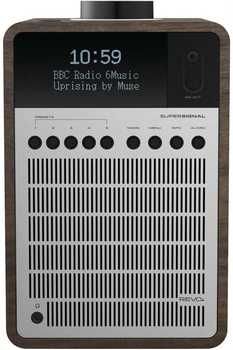REVO DAB+ Radio - SuperSignal (DAB+) (walnuss/silber) 8 REVO DAB+ Radio - SuperSignal (DAB+) (walnuss/silber) – Bild 6