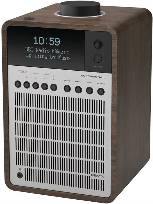 REVO DAB+ Radio - SuperSignal (DAB+) (walnuss/silber) 10 REVO DAB+ Radio - SuperSignal (DAB+) (walnuss/silber) – Bild 8