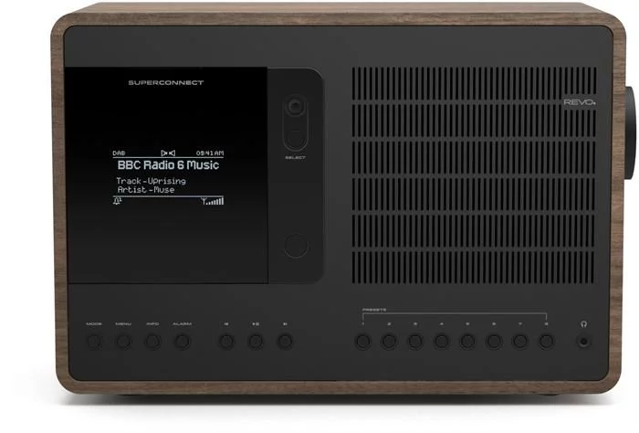 REVO DAB+ Radio - SuperConnect (DAB+) (walnuss/schwarz) 8 REVO DAB+ Radio - SuperConnect (DAB+) (walnuss/schwarz) – Bild 6