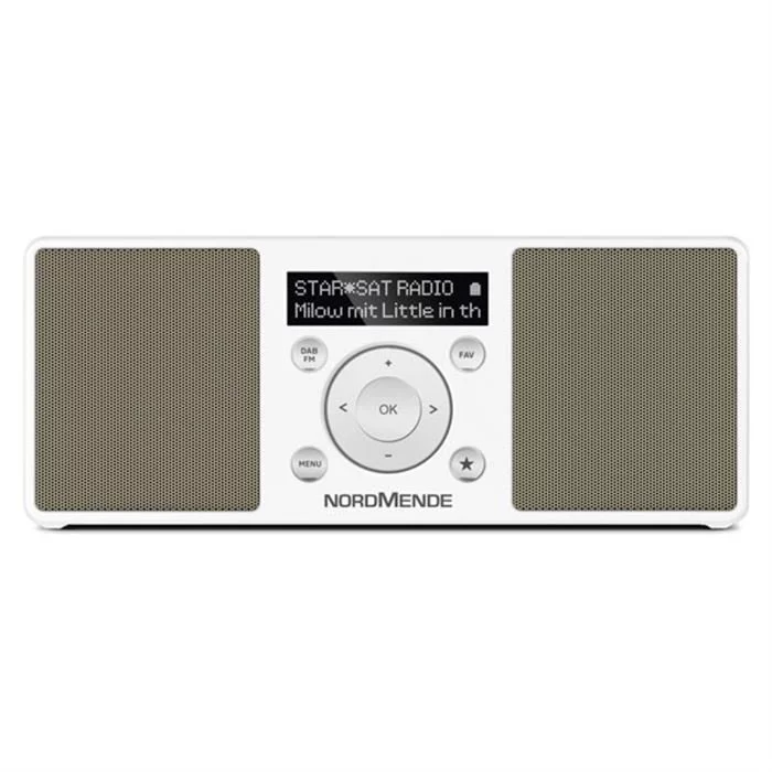 Nordmende DAB+ Radio - Transita 200 (DAB+) (weiss/perlgold) 4 Nordmende DAB+ Radio - Transita 200 (DAB+) (weiss/perlgold) – Bild 2