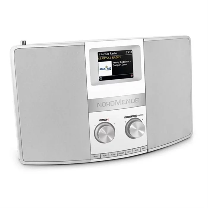 Nordmende DAB+ Radio - Transita 400 (DAB+/Internetradio) (weiss / Silber) 5 Nordmende DAB+ Radio - Transita 400 (DAB+/Internetradio) (weiss / Silber) – Bild 3