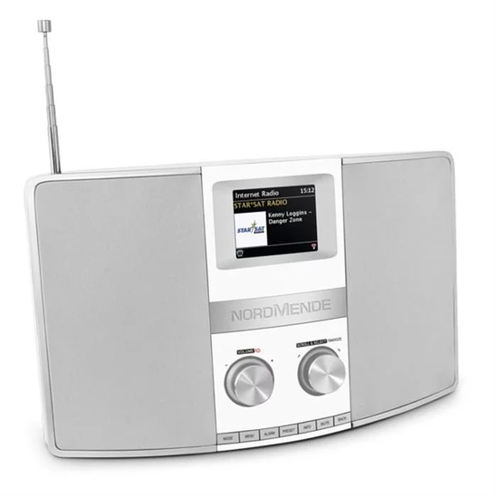 Nordmende DAB+ Radio - Transita 400 (DAB+/Internetradio) (weiss / Silber) 6 Nordmende DAB+ Radio - Transita 400 (DAB+/Internetradio) (weiss / Silber) – Bild 4