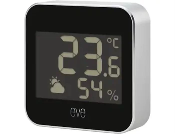 Eve Eve Weather - Wetterstation (schwarz / Silber) 3 Eve Eve Weather - Wetterstation (schwarz / Silber)