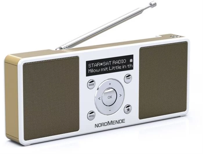 Nordmende DAB+ Radio - Transita 200 (DAB+) (weiss/perlgold) 8 Nordmende DAB+ Radio - Transita 200 (DAB+) (weiss/perlgold) – Bild 6