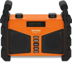 TechniSat DIGITRADIO230OD - DAB+/UKW/BT/Outdoor (orange)
