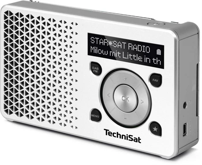 TechniSat DIGITRADIO1 - DAB+/UKW/ Portabel (weiss / Silber) 4 TechniSat DIGITRADIO1 - DAB+/UKW/ Portabel (weiss / Silber) – Bild 2