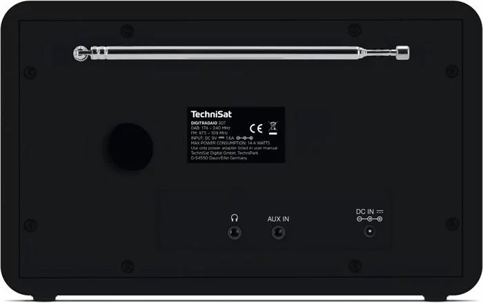 TechniSat DIGITRADIO307 - DAB+/UKW (schwarz) 4 TechniSat DIGITRADIO307 - DAB+/UKW (schwarz) – Bild 2