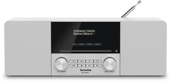 TechniSat DIGITRADIO3 - DAB+/UKW/CD/BT (weiss / Grau) 3 TechniSat DIGITRADIO3 - DAB+/UKW/CD/BT (weiss / Grau)