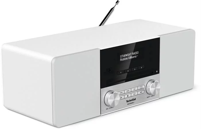 TechniSat DIGITRADIO3 - DAB+/UKW/CD/BT (weiss / Grau) 6 TechniSat DIGITRADIO3 - DAB+/UKW/CD/BT (weiss / Grau) – Bild 4