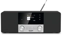TechniSat DIGITRADIO4C - DAB+/UKW/CD/BT/Farbdisplay (schwarz / Silber)
