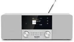 TechniSat DIGITRADIO4C - DAB+/UKW/CD/BT/Farbdisplay (weiss / Grau)