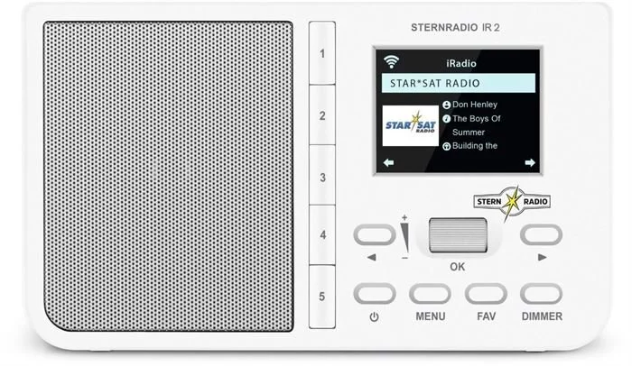TechniSat STERNRADIO-IR2 - Internetradio Mit WLAN Und Akku (weiss) 3 TechniSat STERNRADIO-IR2 - Internetradio Mit WLAN Und Akku (weiss)