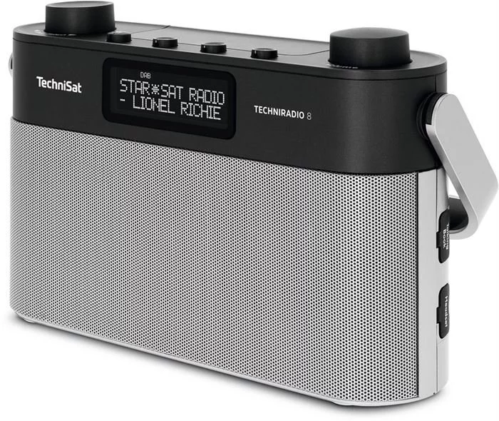 TechniSat TECHNIRADIO8 - DAB+/UKW/Stereo/Sprachansage (schwarz / Silber) 5 TechniSat TECHNIRADIO8 - DAB+/UKW/Stereo/Sprachansage (schwarz / Silber) – Bild 3
