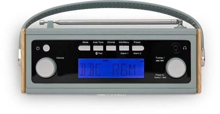 Roberts DAB+ Radio - Rambler BT Stereo/ DAB+ - Pastel Blue (blau) 5 Roberts DAB+ Radio - Rambler BT Stereo/ DAB+ - Pastel Blue (blau) – Bild 3