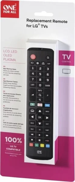 ONE FOR ALL Fernbedienung - URC4911 LG (schwarz) -Imou Shop a97079 637639379519566927 700x700 vcenterhcenter.jpeg