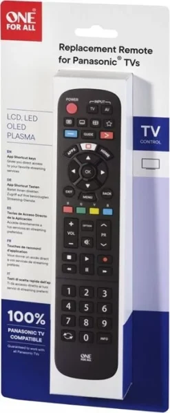 ONE FOR ALL Fernbedienung - URC4914 Panasonic (schwarz) -Imou Shop a97106 637639379537236799 700x700 vcenterhcenter.jpeg